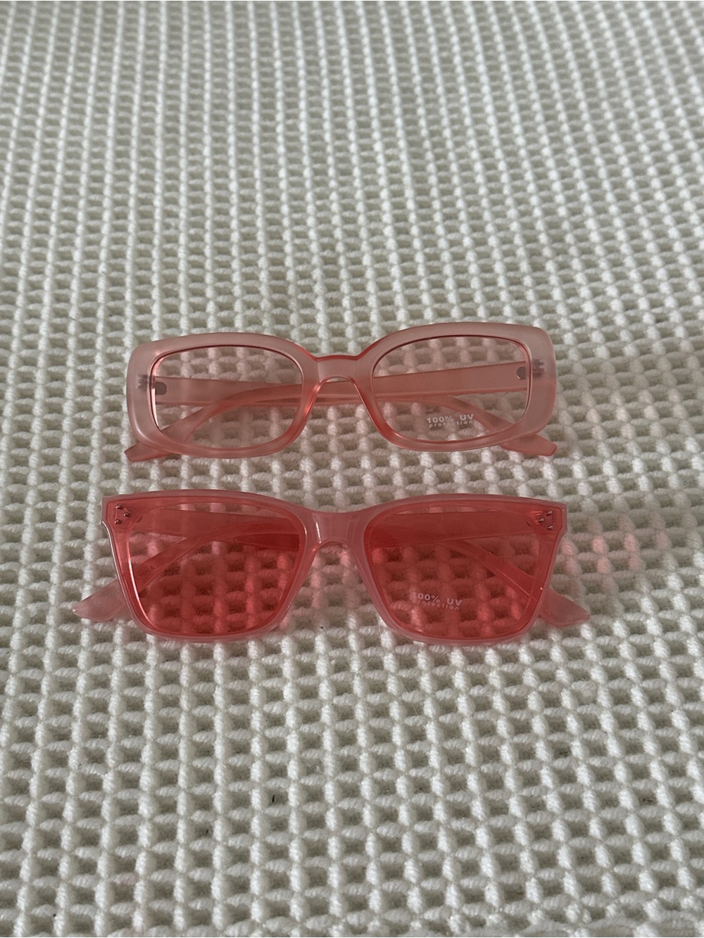 Pair of Pink Sunglasses